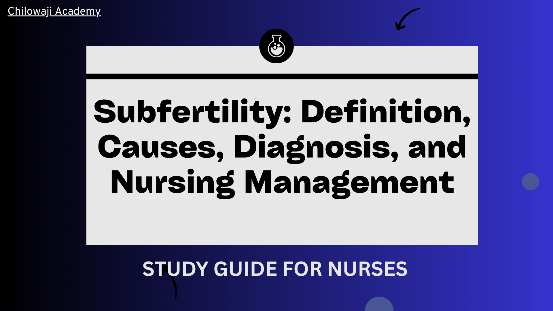 Subfertility: Definition, Causes, Diagnosis, and Nursing Management | Evidence‑Based Guid