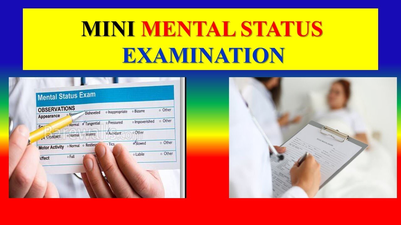 Mini Mental Status Examination Chilowaji 1798