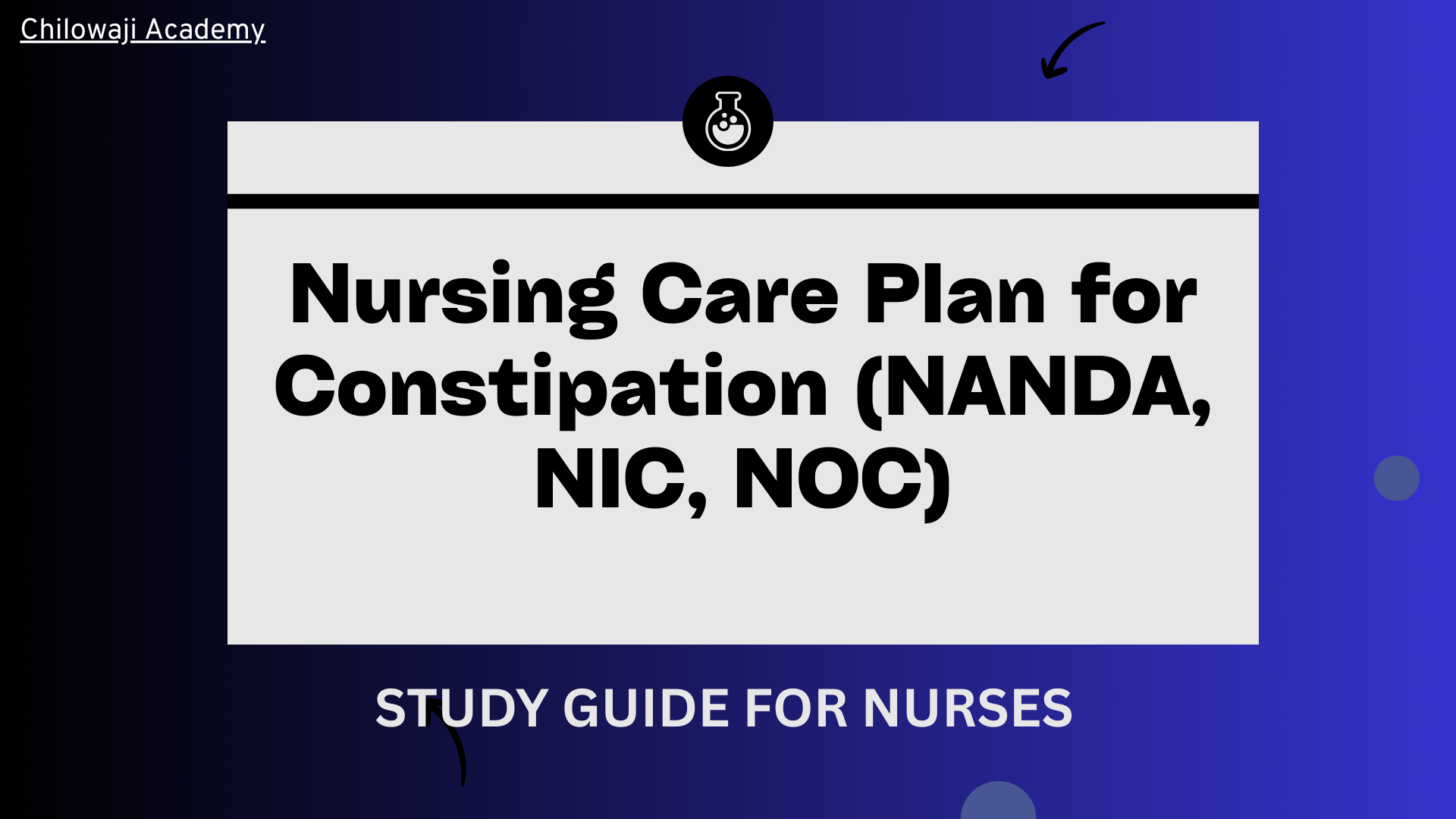 Nursing Care Plan for Constipation (NANDA, NIC, NOC) Assessment, Goals, Interventions & Rationales